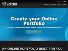 Tablet Screenshot of crevado.com
