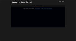 Desktop Screenshot of meagandrahos.crevado.com